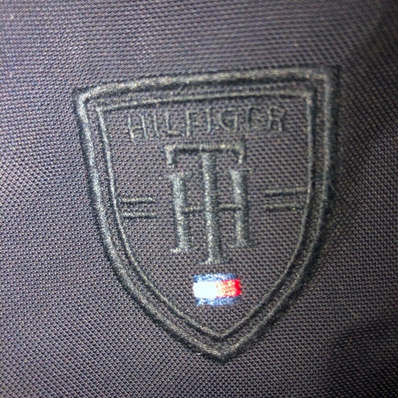 Women’s navy blue Tommy Hilfiger jacket with belt - Picture 3 of 7